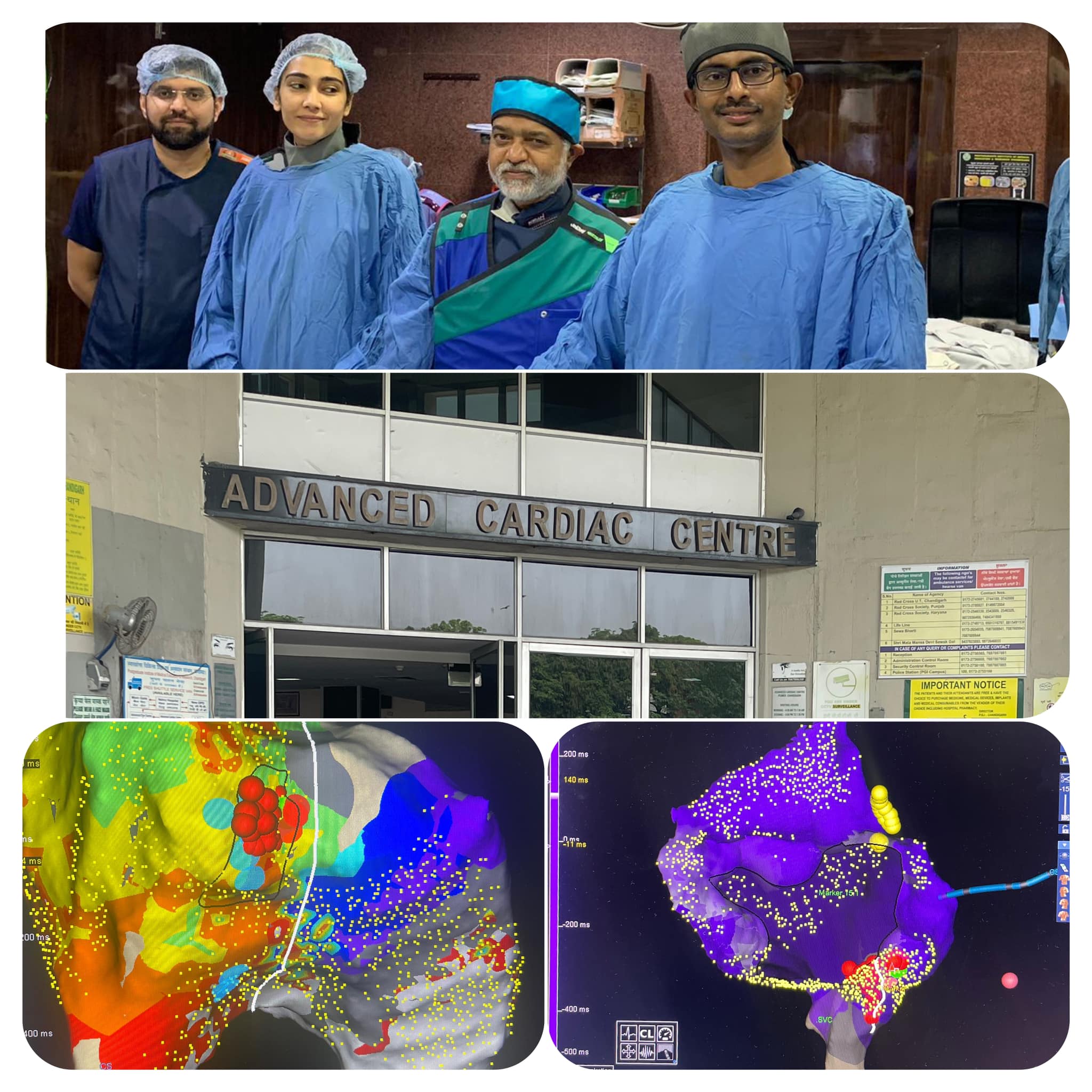 Training at Command Hospital with Dr. Deep Chandh Raja, the Best Cardiologist in Chennai, India